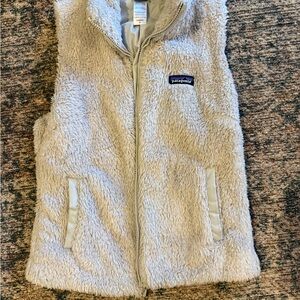 Patagonia Off-White Fleece Vest